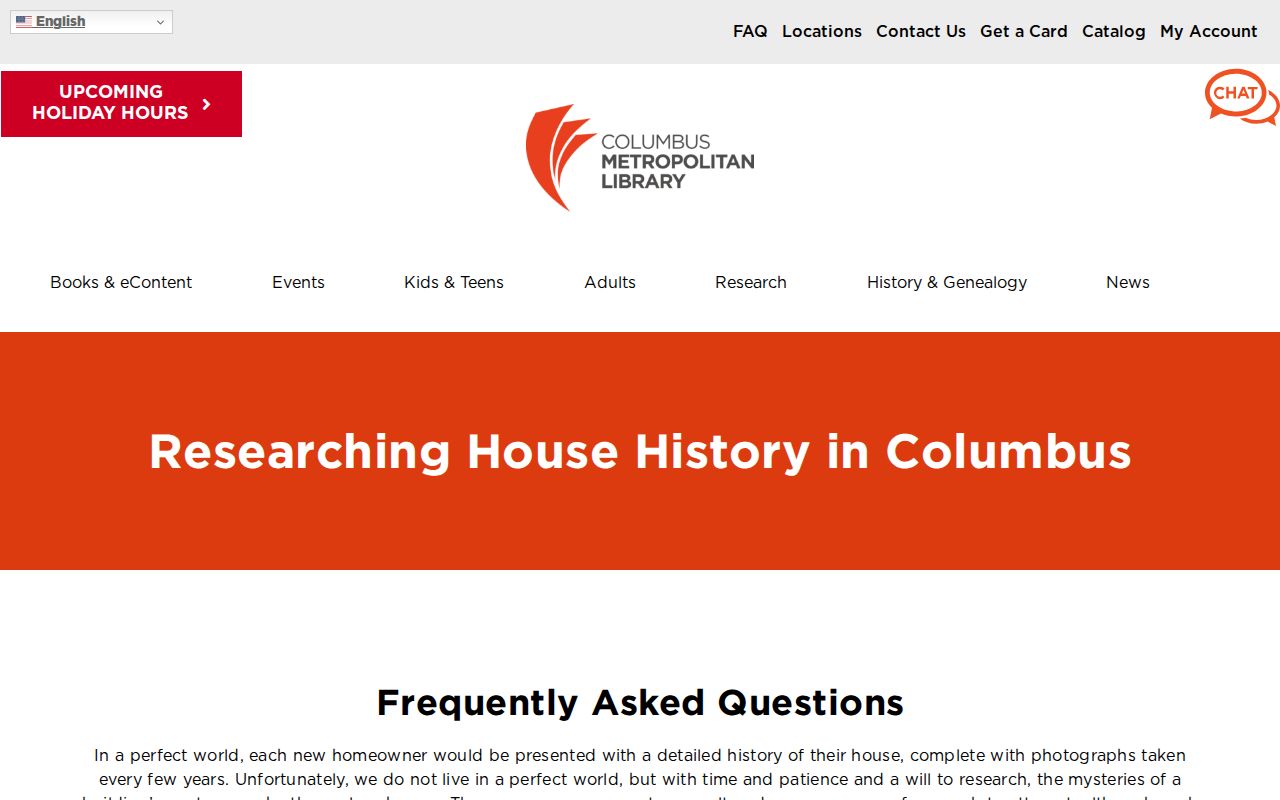 Jackson Township city directory house history research guide