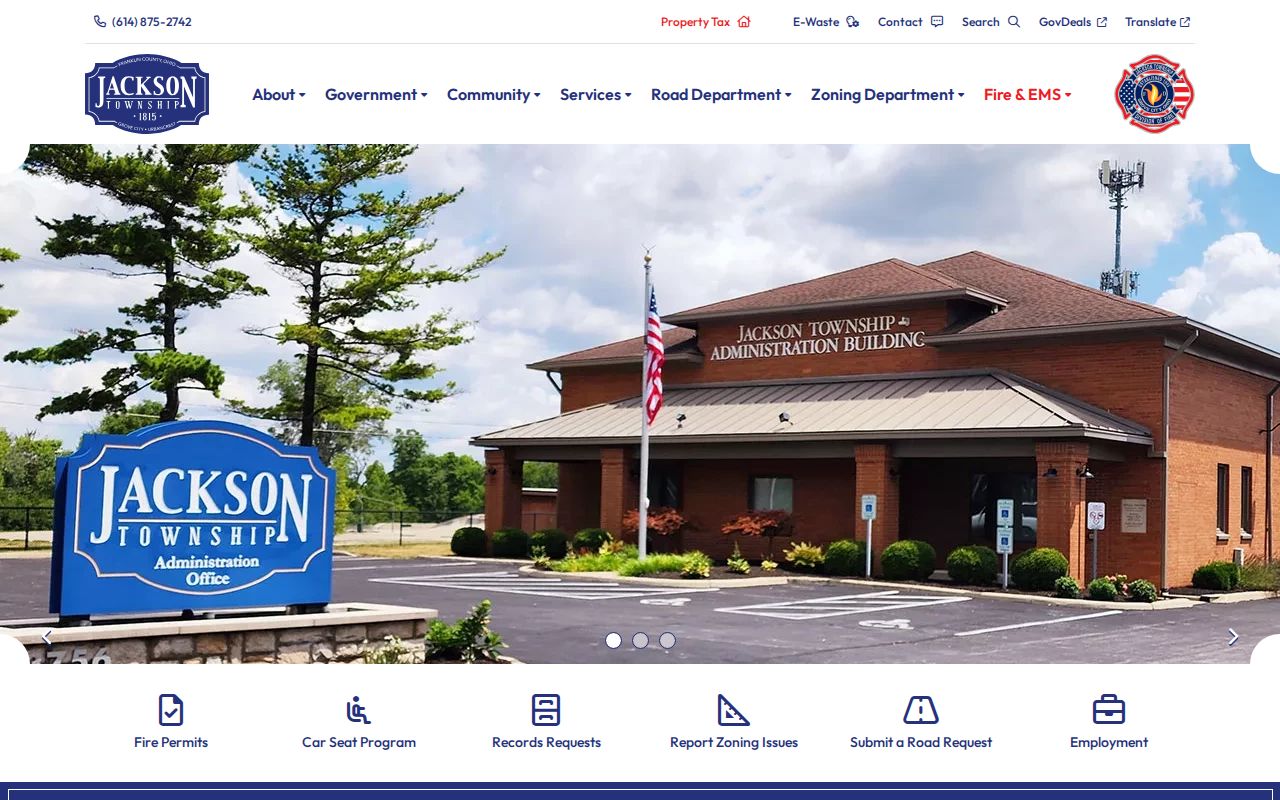 Jackson Township residents directory official township record source
