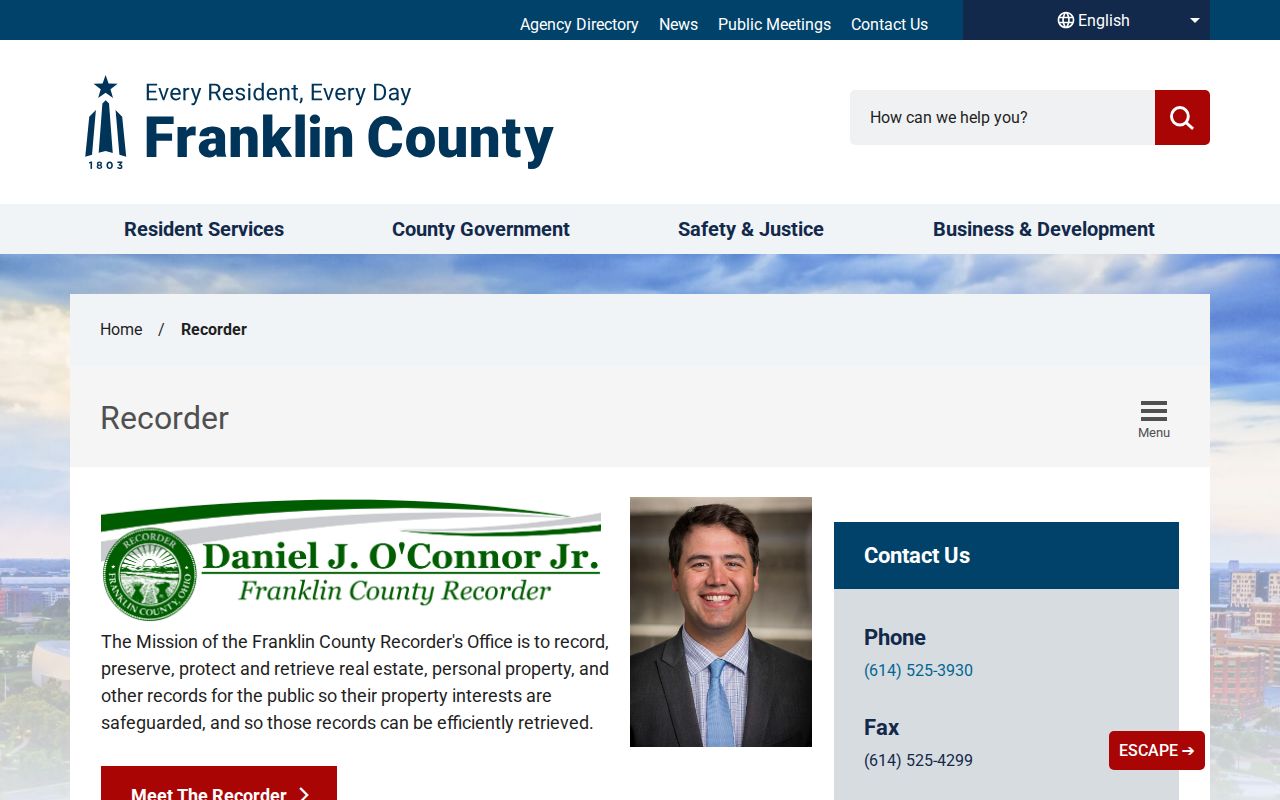 Jackson Township past residents historic grantor grantee deed index guide