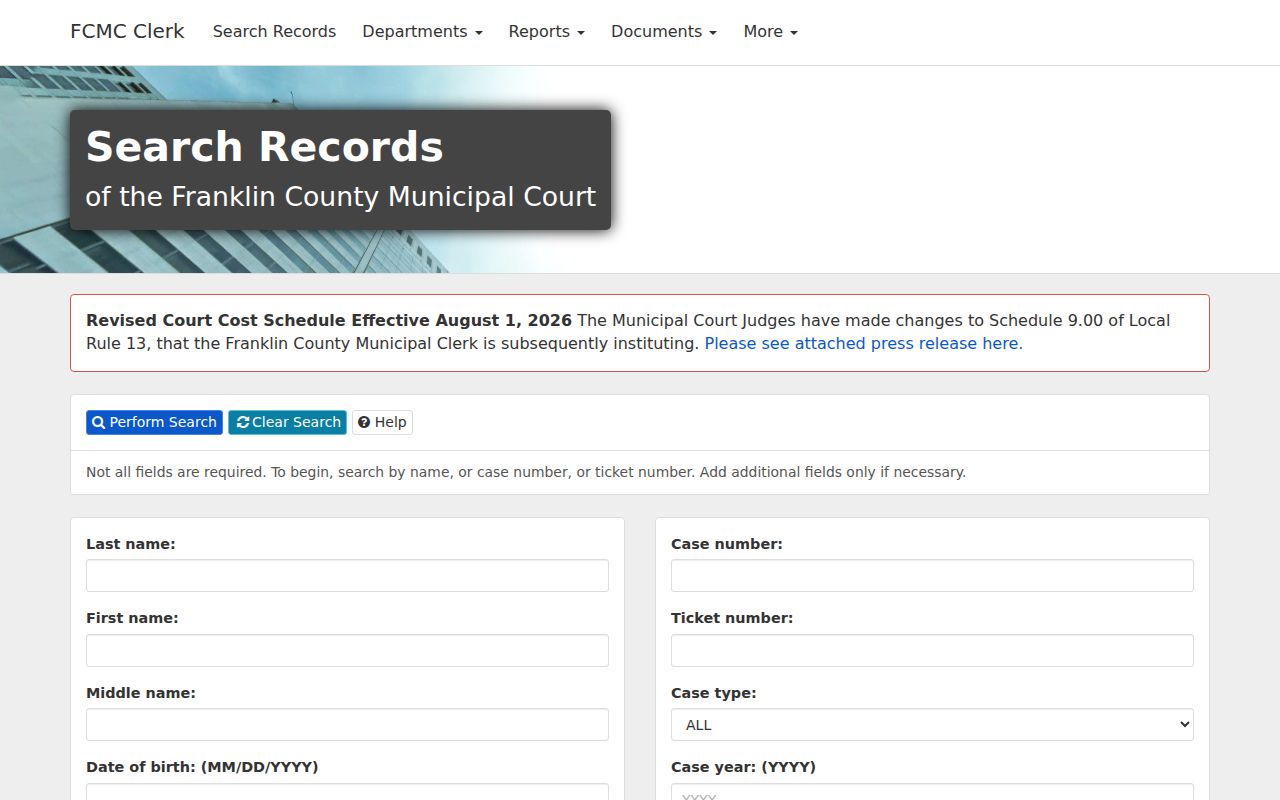 Jackson Township resident lookup Municipal Court records search